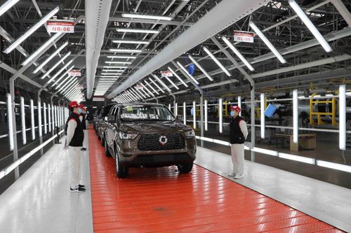 抗疫生產(chǎn)兩不誤 長城汽車四大基地 滿血 復工